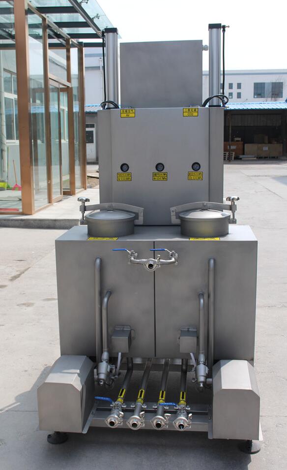 Double station semi auto keg cleaner / Beer Kegging Equipment / Quality